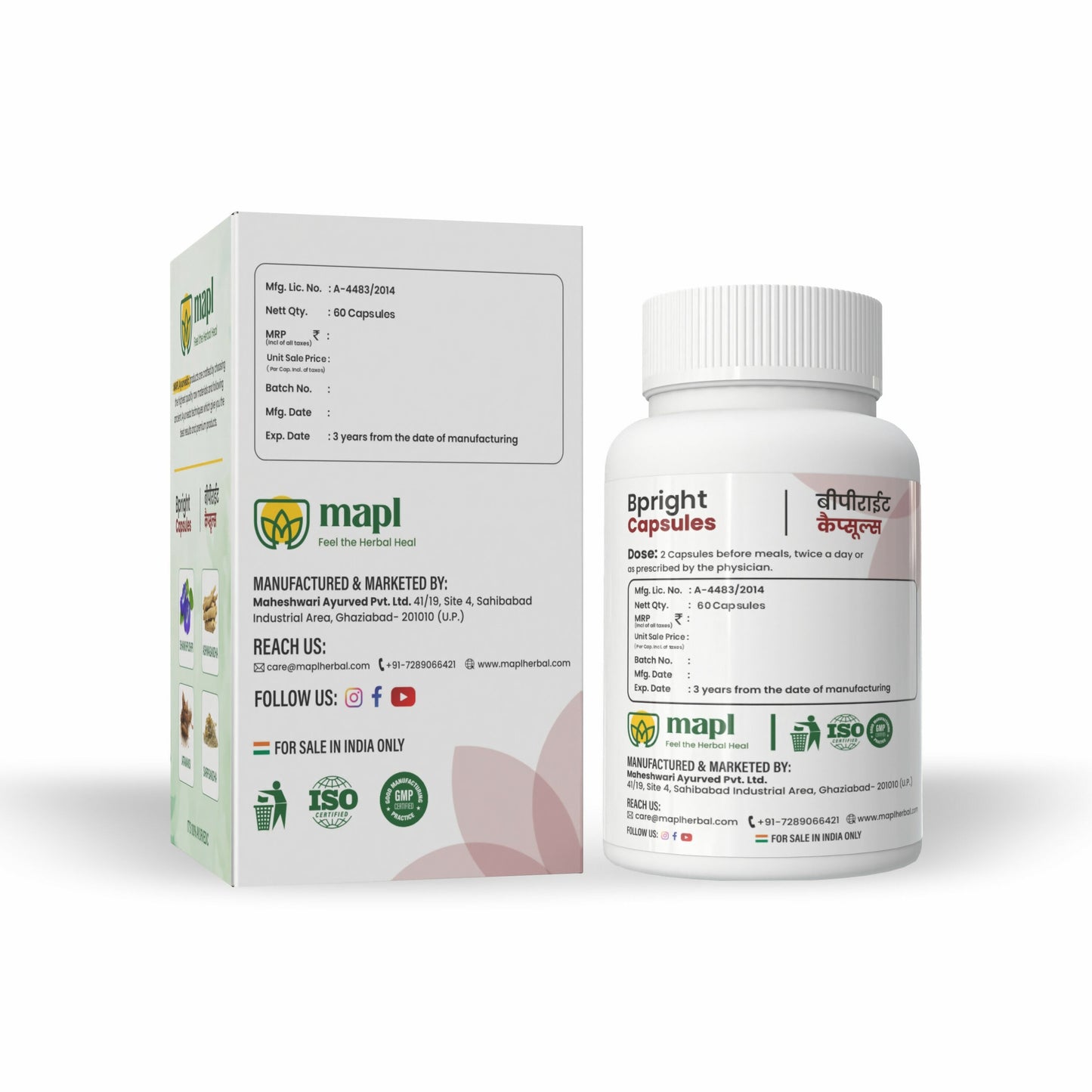 MAPL Bpright Capsules | Swadesiicart