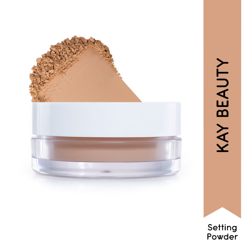 Kay Beauty By Katrina Kaif Matte HD Setting Loose Powder - Pecan | Swadesiicart