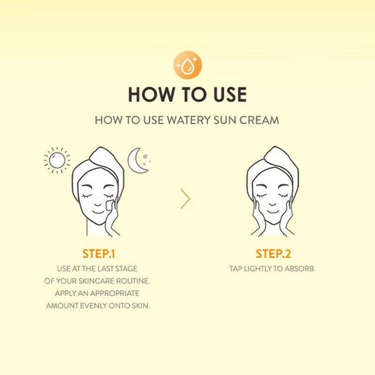 Laneige Watery Sun Cream SPF50+ PA++++ - Korean skincare | Swadesiicart