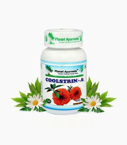 Planet Ayurveda Coolstrin A Capsules - Planet Ayurveda