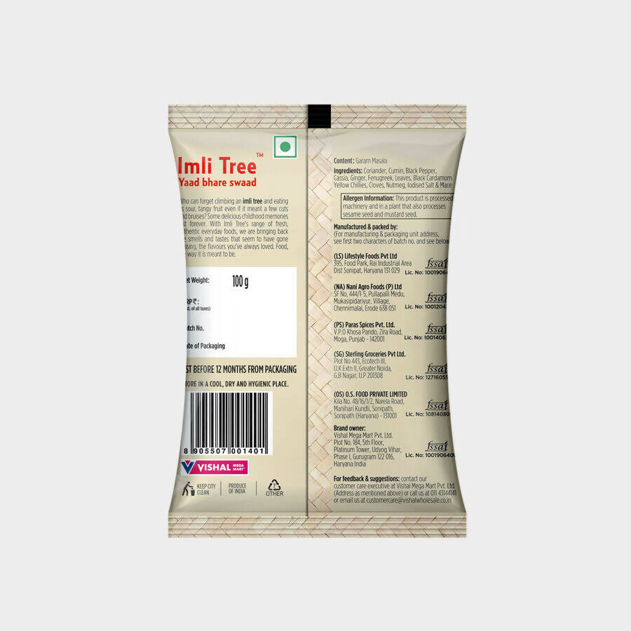 Imli Tree Garam Masala Powder - Swadesiicart