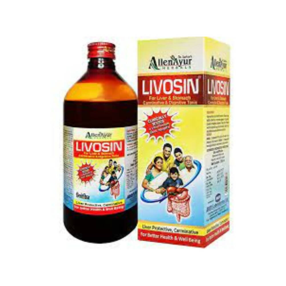 Dr. Sarkar's Allen Ayur Herbals Livosin Syrup | Swadesiicart