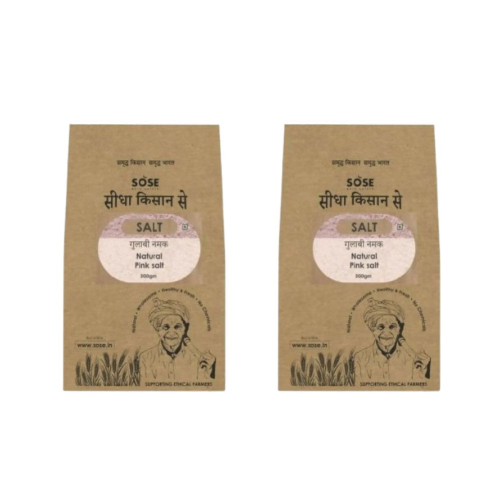 Gir Sidha Kisan Se Natural Himalayan Pink Salt | Swadesiicart