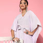 Ahalyaa Women Floral Poly Crepe Belted Detail Kurta Set | Swadesiicart