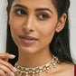 Nuyug 22K Gold-Plated Kundan & Pearl Studded Matha Patti Head Jewellery | Swadesiicart
