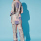 Myshka Women Multi-Printed Bling & Sparkly Co-Ords - Swadesiicart