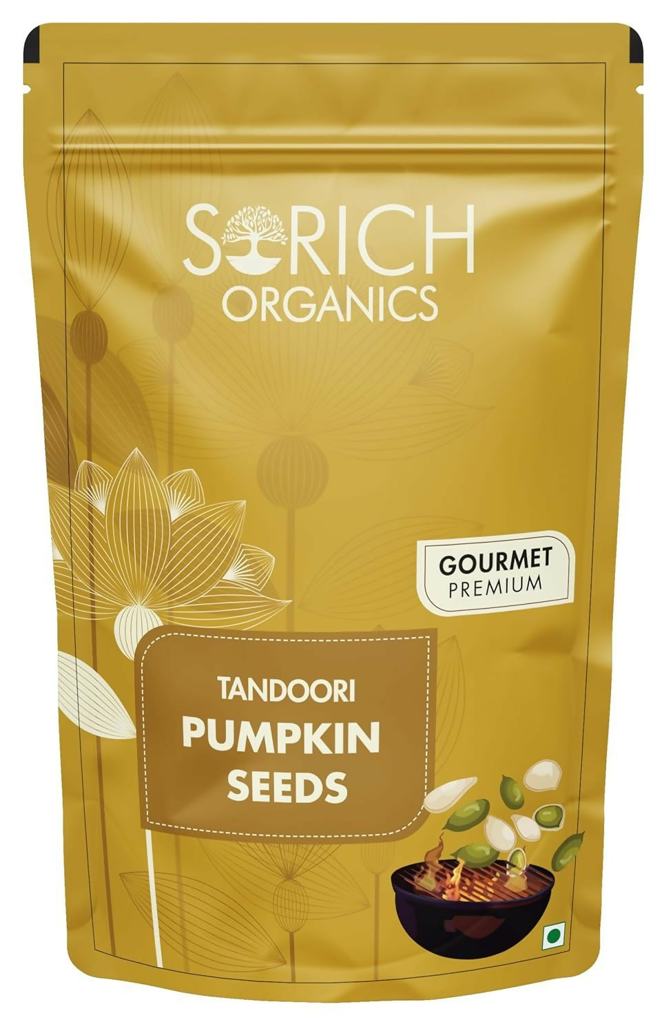 Sorich Organics Tandoori Pumpkin Seeds | Swadesiicart