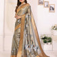 Joban Fashion Golden Cranes Patterns Banarasi Silk Sarees | Swadesiicart
