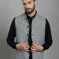 Even Apparels Nehru Jacket With Welt Pockets - Multi | Swadesiicart