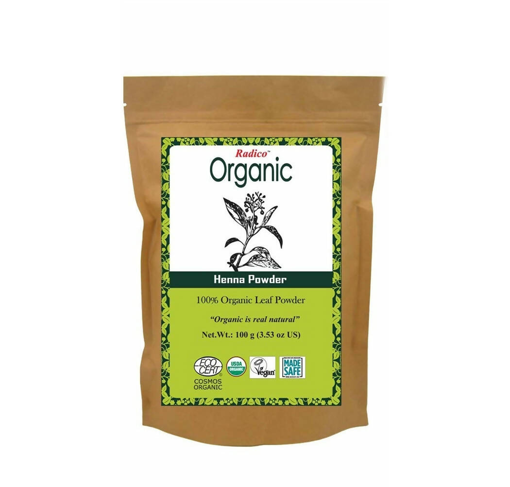 Radico Organic Henna Powder - Swadesiicart