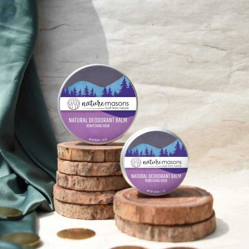 Nature Masons Bewitching Hour Natural Deodorant Balm | Swadesiicart