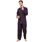 Jainish Men's Blue Checked Night Suits ( GNS 001Blue-Red ) | Swadesiicart