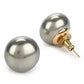 Grey Studs (16mm)- Ruby Raang | Swadesiicart