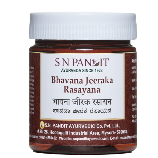 S N Pandit Ayurveda Bhavana Jeeraka Rasayana - S N Pandit Ayurvedic