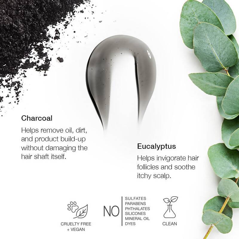 Anomaly by Priyanka Chopra Clarifying Shampoo With Charcoal & Eucalyptus | Swadesiicart