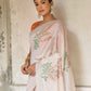 Vishnu Weaves Women's Orange Muga Cotton Woven Saree with Blouse - Swadesiicart