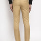 Jainish Men's Beige Cotton Solid Formal Trousers ( FGP 258Beige ) | Swadesiicart