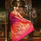 Very Much Indian Pure Silk Paithani With Most Magenta With Contrast Pink | Swadesiicart