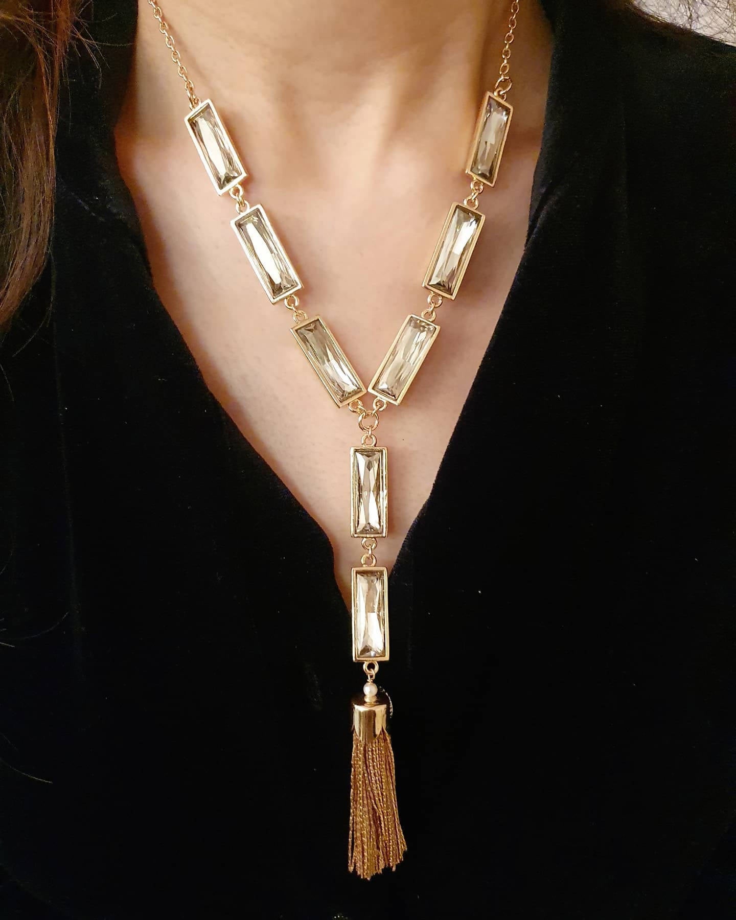 Bling Accessories Swarovski Crystal Necklace | Swadesiicart