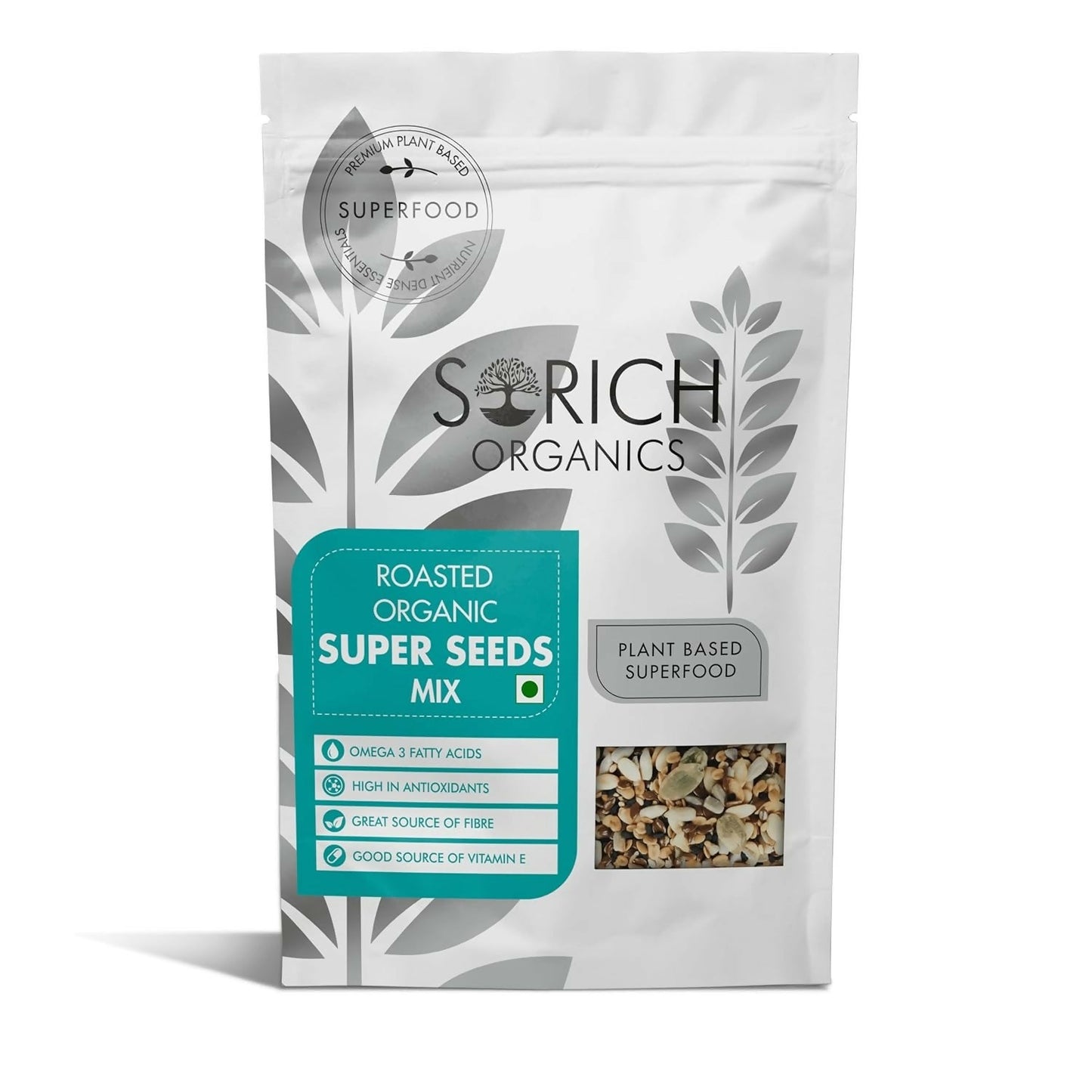 Sorich Organics Roasted Super Seed Mix | Swadesiicart