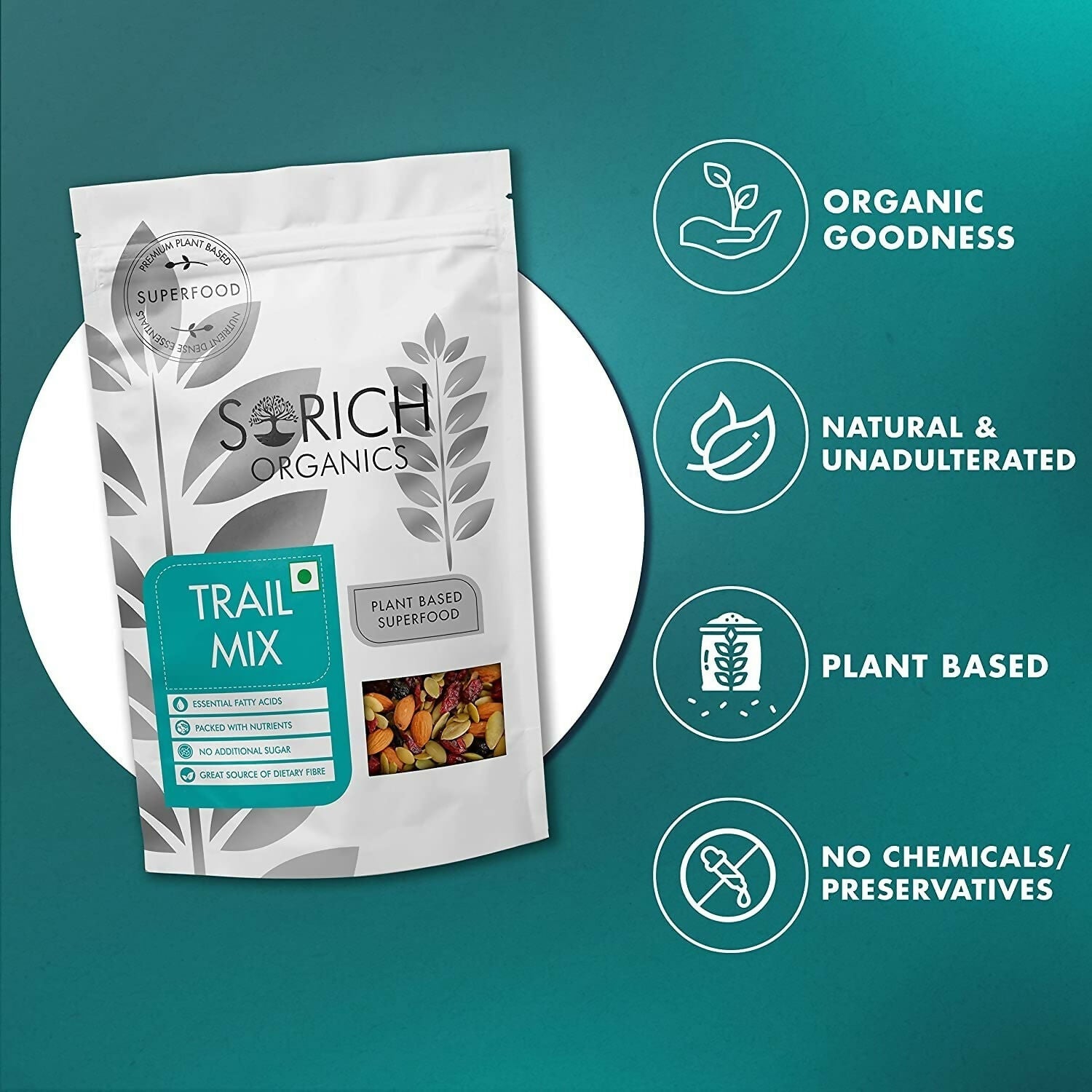 Sorich Organics Trail Mix - Swadesiicart