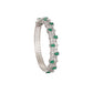 Nuyug Emerald Luxe Anti Tarnish Bangle | Swadesiicart