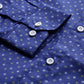 Jainish Blue Men's Cotton Printed Formal Shirts ( SF 716Blue ) | Swadesiicart