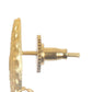 Joban Fashion Women Matte Gold Brass Earrings | Swadesiicart