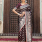 Shree Shyam Fashion Red Silk Saree