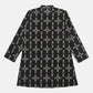 Ahalyaa Boys Black Chanderi Gold Printed Kids Kurta Churidar Set | Swadesiicart