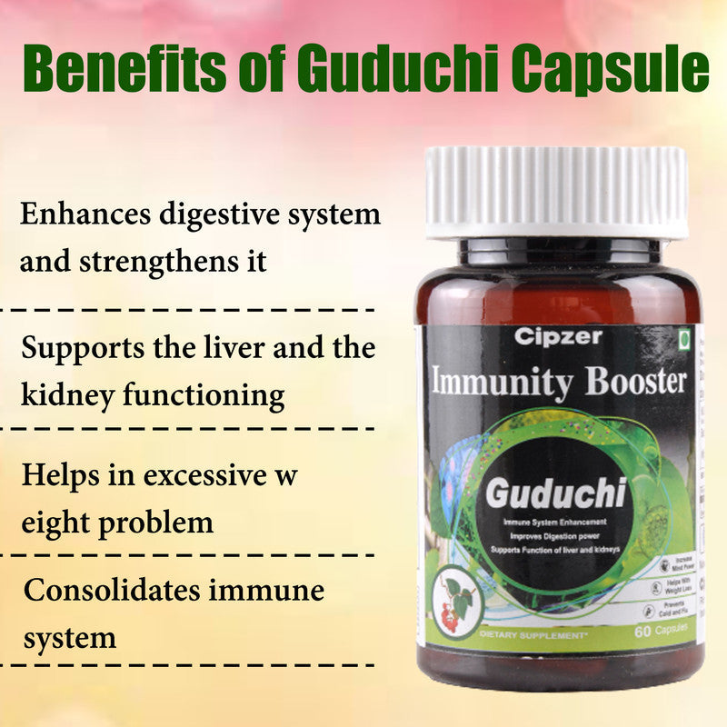 Cipzer Guduchi Capsules - Swadesiicart