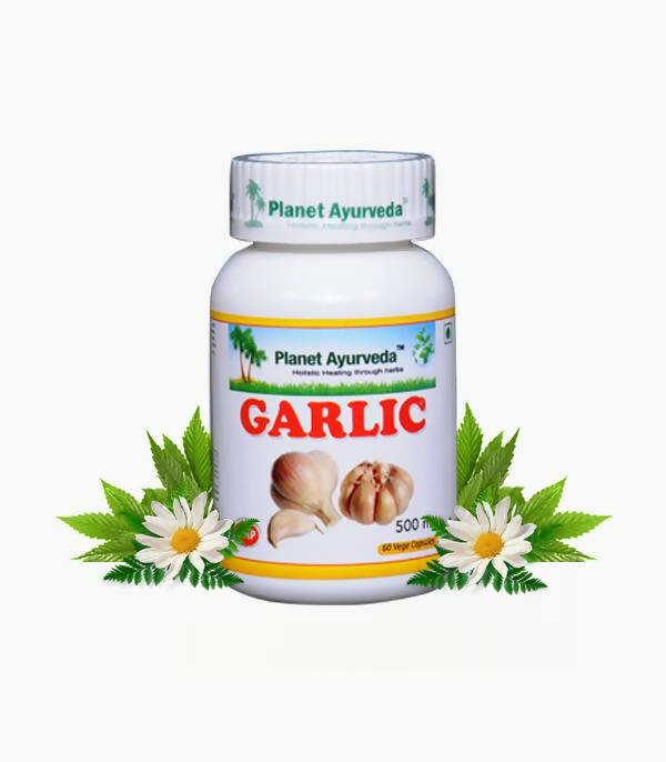 Planet Ayurveda Garlic Capsules - Planet Ayurveda