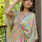 Women's Casual Fashionable Multi Mull Cotton co-ord set - Anya - Swadesiicart
