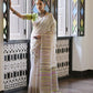 Vishnu Weaves Women's Mahendi Muga Cotton Saree with Blouse - Swadesiicart