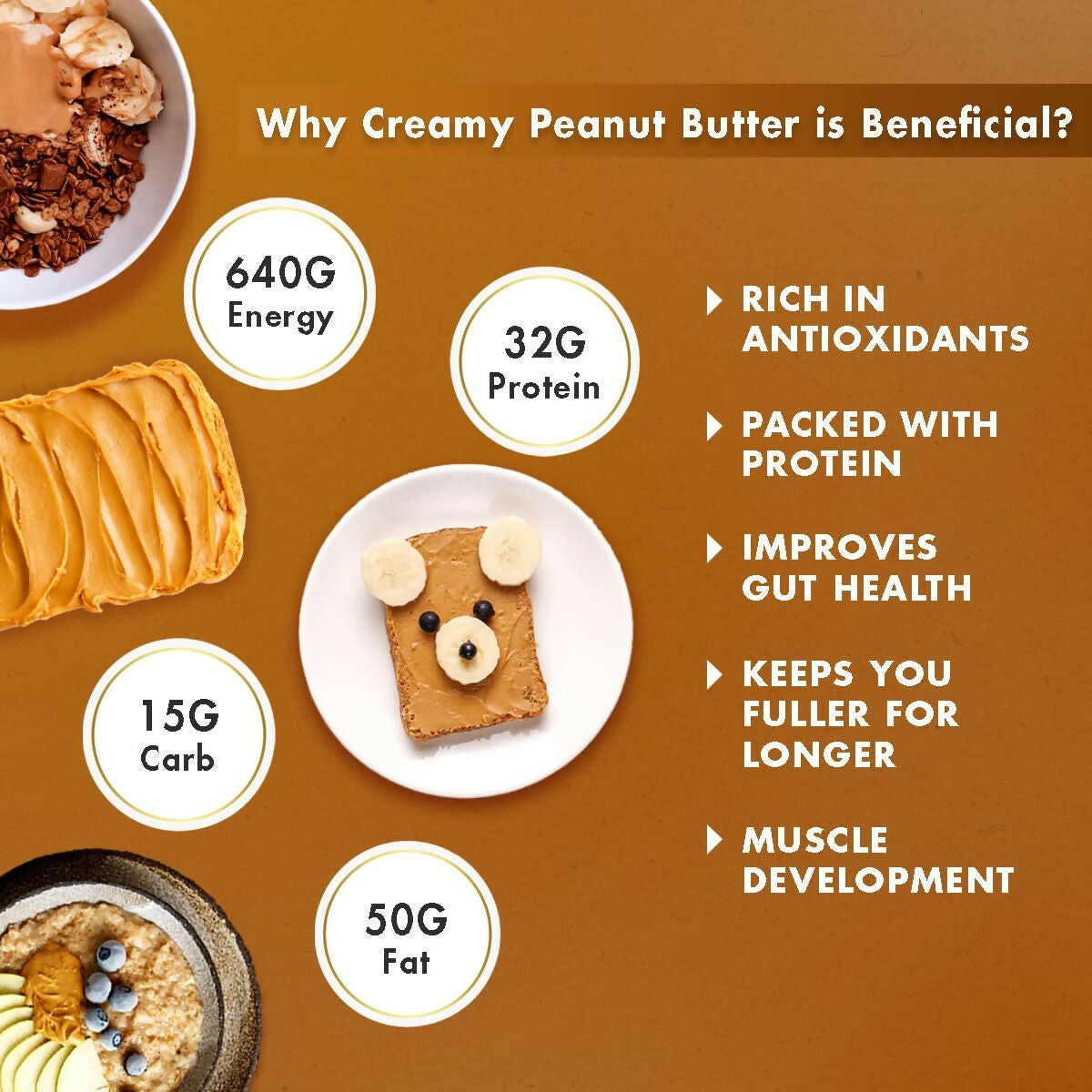 Sorich Organics All Natural Creamy Peanut Buttery - Swadesiicart