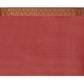 Joban Fashion Nude Pink Crepe Chiffon Pure Handloom Banarasi Silk Saree | Swadesiicart