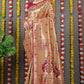 Jyoti Fashion Women's Maroon Paithani Silk Zari Woven Saree with Blouse | Swadesiicart