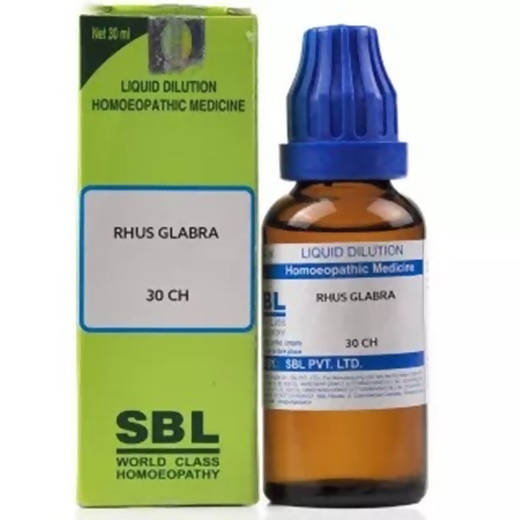 SBL Homeopathy Rhus Glabra Dilution - Swadesiicart