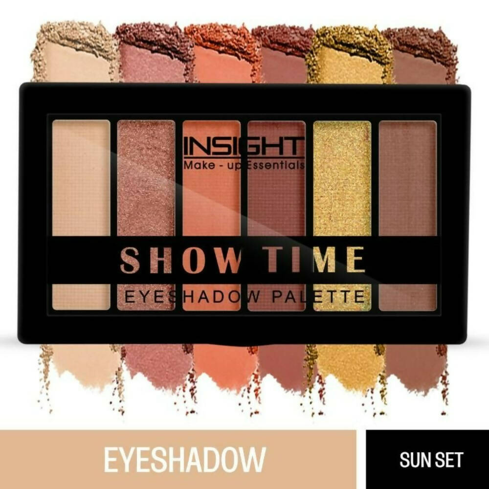 Insight Cosmetics Show Time Eyeshadow Palette - Sunset - Swadesiicart