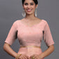 Shree Shyam Fashion Linen Cotton Light Pink Saree