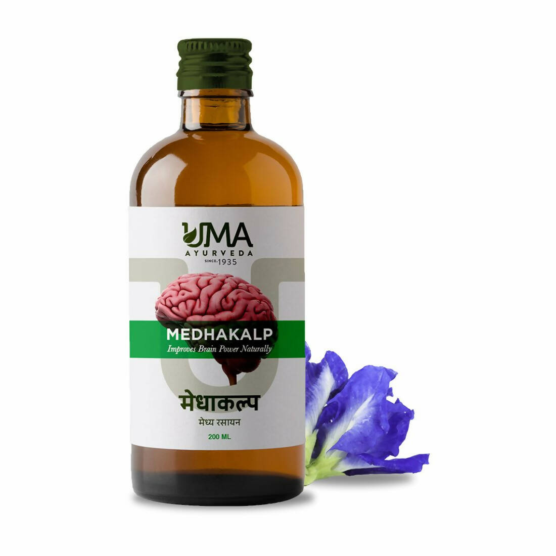 Uma Ayurveda Medhakalp Shankhpushpi Syrup - Uma Ayurveda