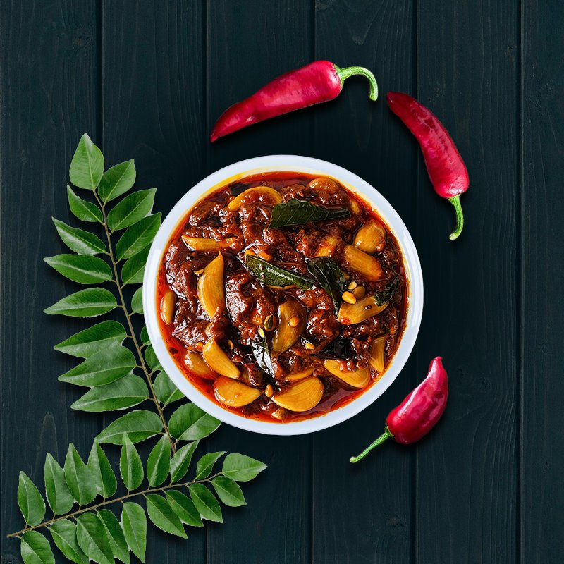 Mallu Vibes Garlic Pickle | Swadesiicart