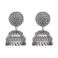 Joban Fashion Women Silver Tone Brass Brass Jhumka | Swadesiicart
