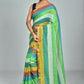 Exclusive Collection Beautiful Multi2 Pure Cotton Woven Handloom Saree With Running Blouse Piece - Swadesiicart