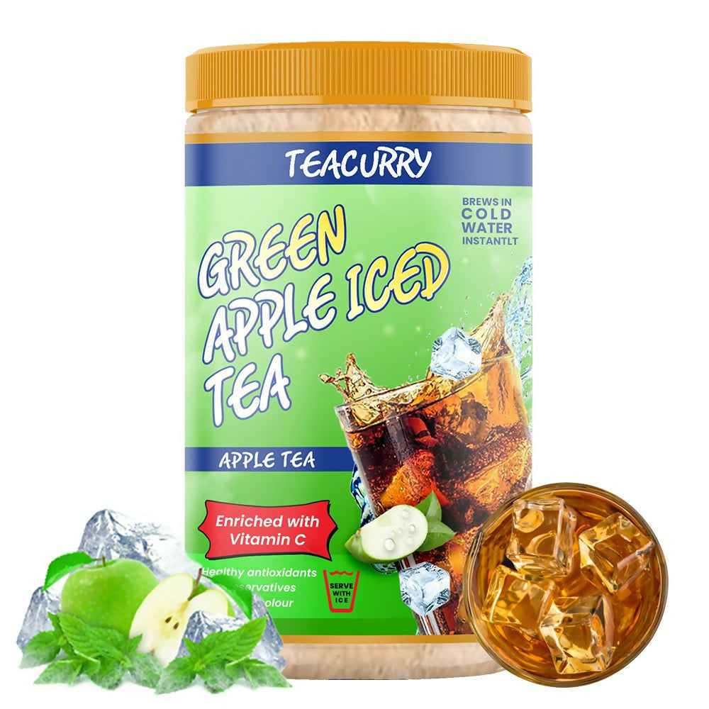 Teacurry Green Apple Instant Iced Tea Mix - Teacurry
