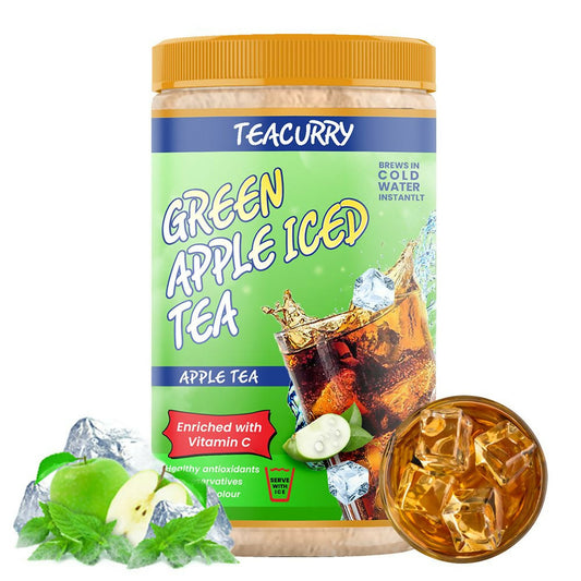 Teacurry Green Apple Instant Iced Tea Mix - Teacurry