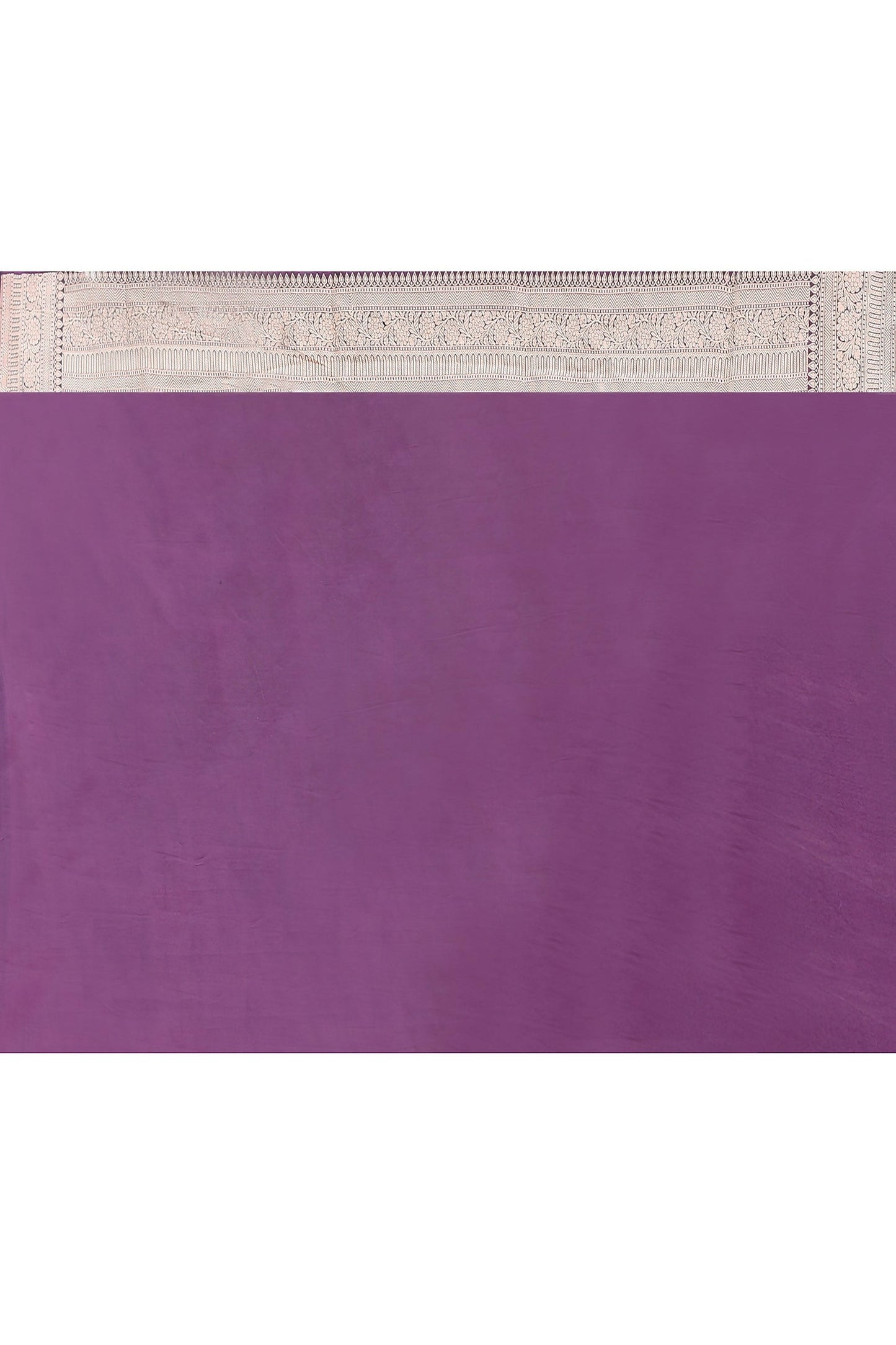 Joban Fashion Purple Pure Katan Pure Handloom Banarasi Silk Saree | Swadesiicart