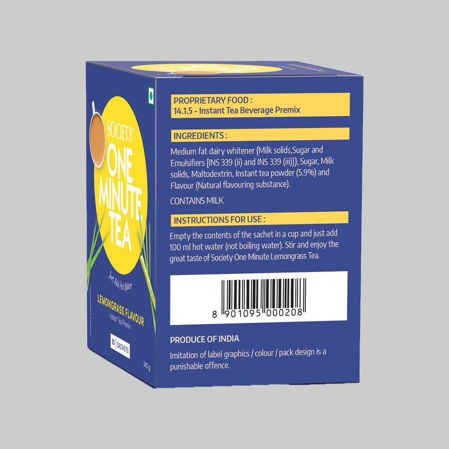 Society OMT Masala&OMT Lemongrass Flavour Tea Premix Combo | Swadesiicart