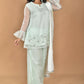 Morchari Women And Hand Embroidery Palazzo Set-Green - Swadesiicart