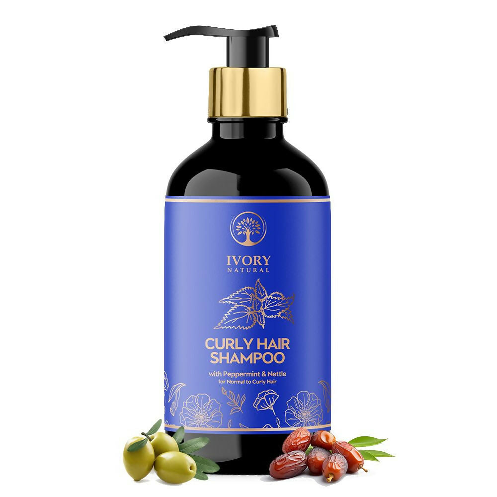Ivory Natural Curly Hair Shampoo For Smooth, Well-Defined Curls | Swadesiicart